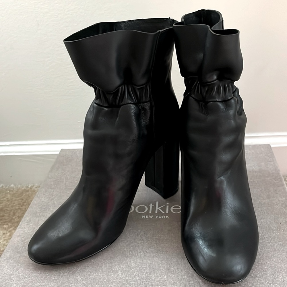 Black Leather Boots